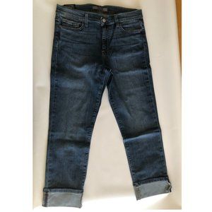 JOE'S Mid Rise Straight Crop Cuffed Jeans - Size 31